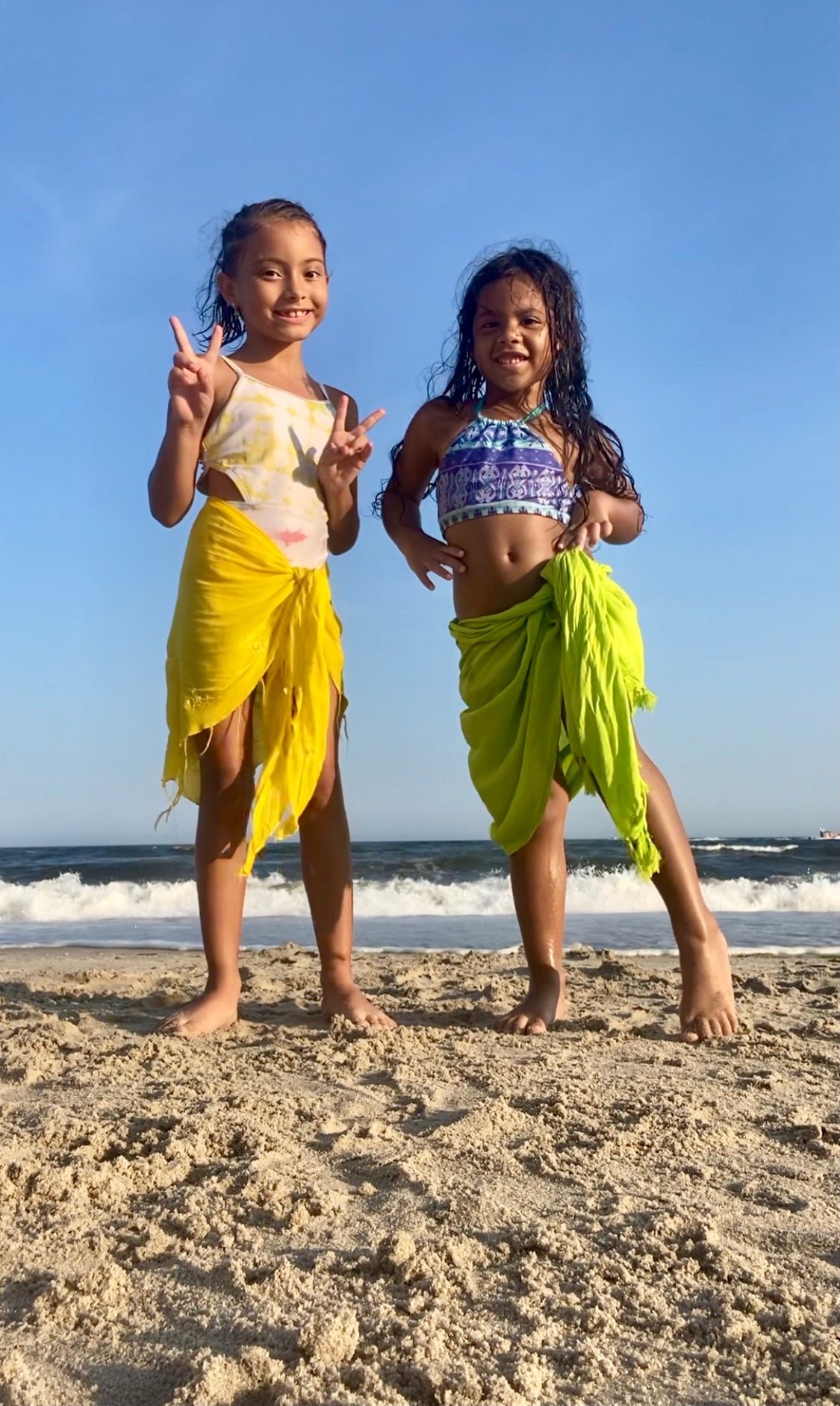 Triangle Tropics - The Embellished Sarongs