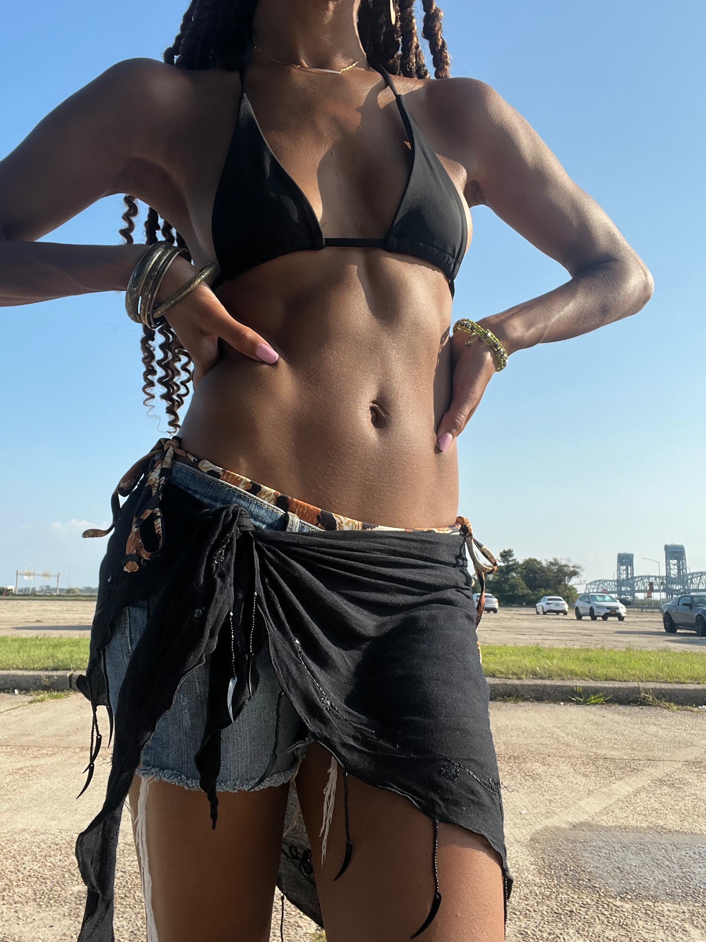 Triangle Tropics - The Embellished Sarongs