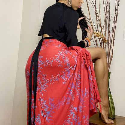 Blissful Plant Sarong