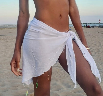 Triangle Tropics - The Embellished Sarongs