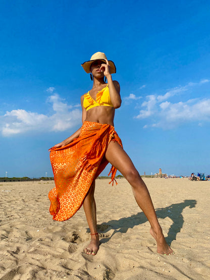 Golden Hive Sarong